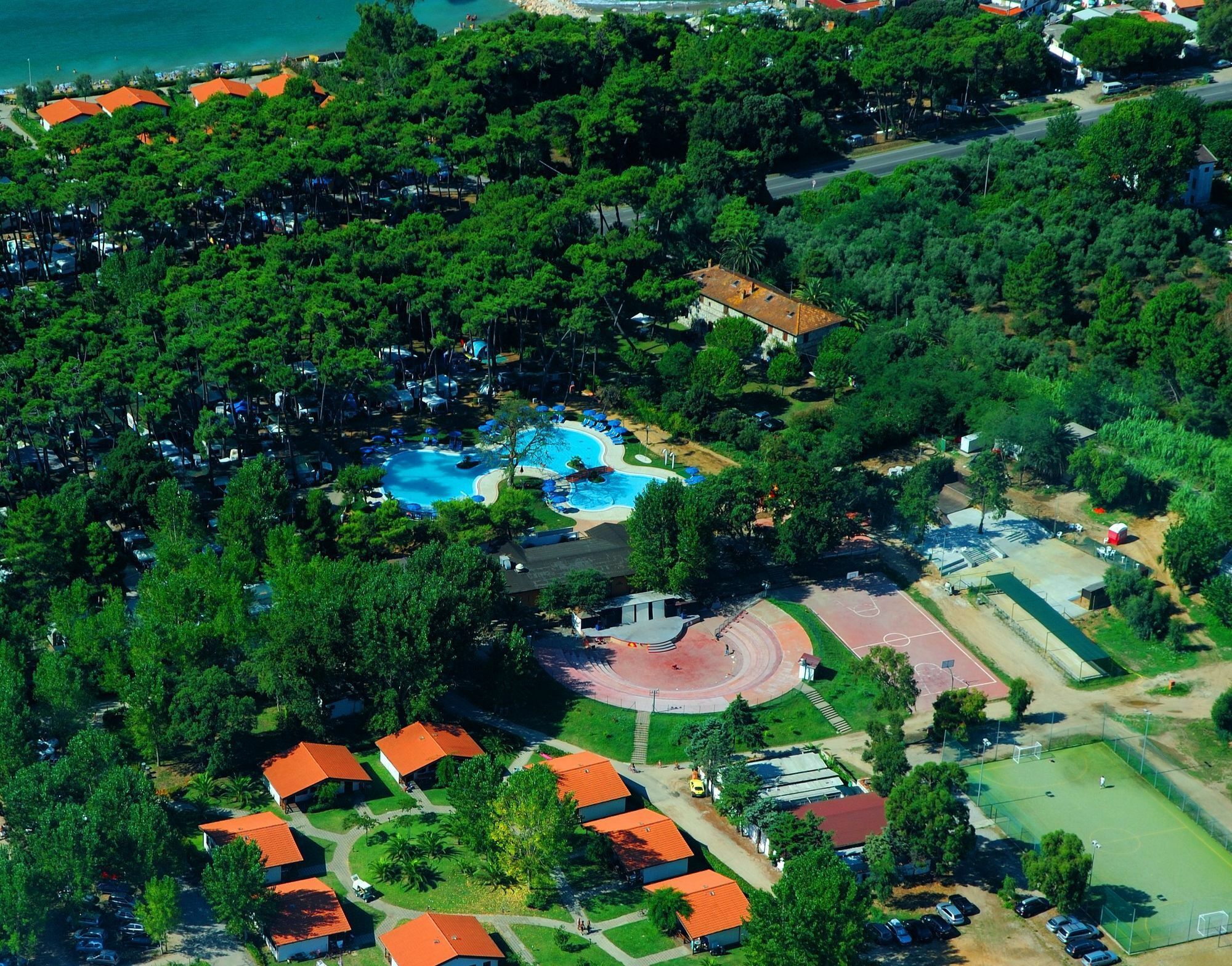 Settebello Village Lido Di Fondi Bagian luar foto